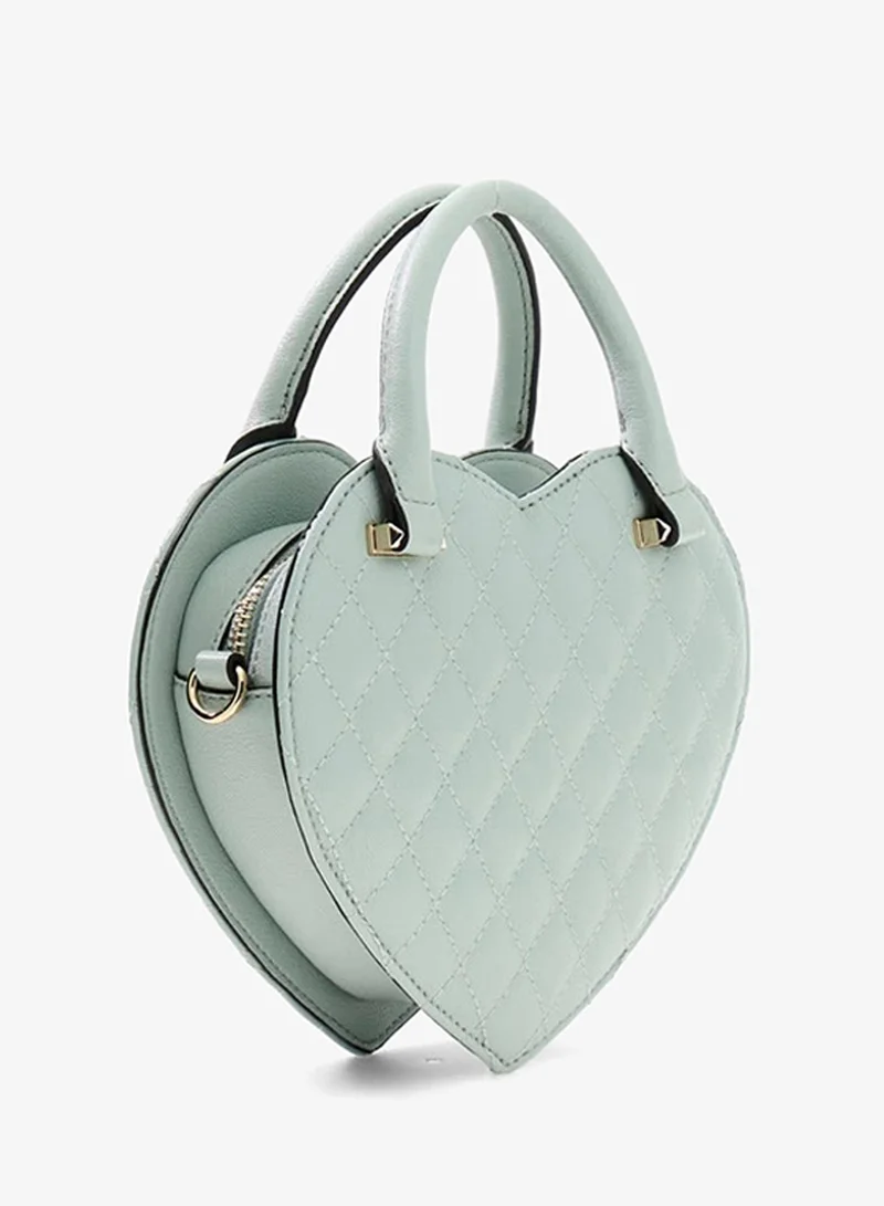 GUESS Atabey Heart Crossbody Bag